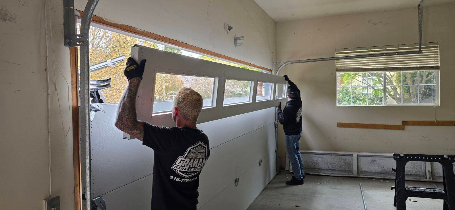 Graham Garage Doors licensed technicians serving Northern California since 1989