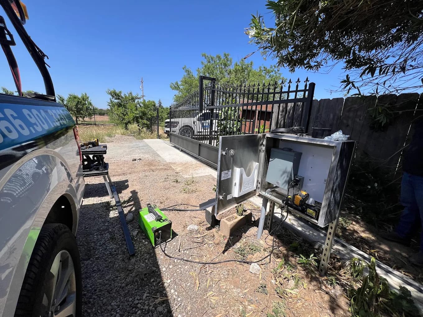 Gate Opener Repair and Maintenance by Graham Garage Doors in Northern California