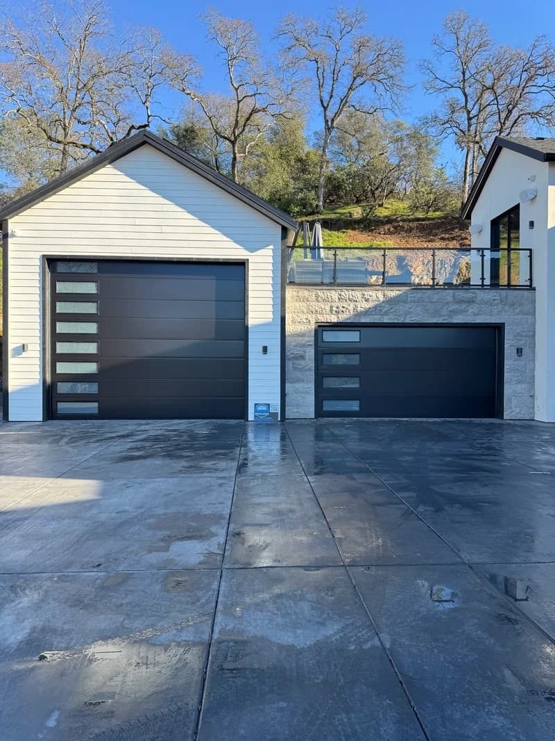 Graham Garage Doors residential installation in Northern California